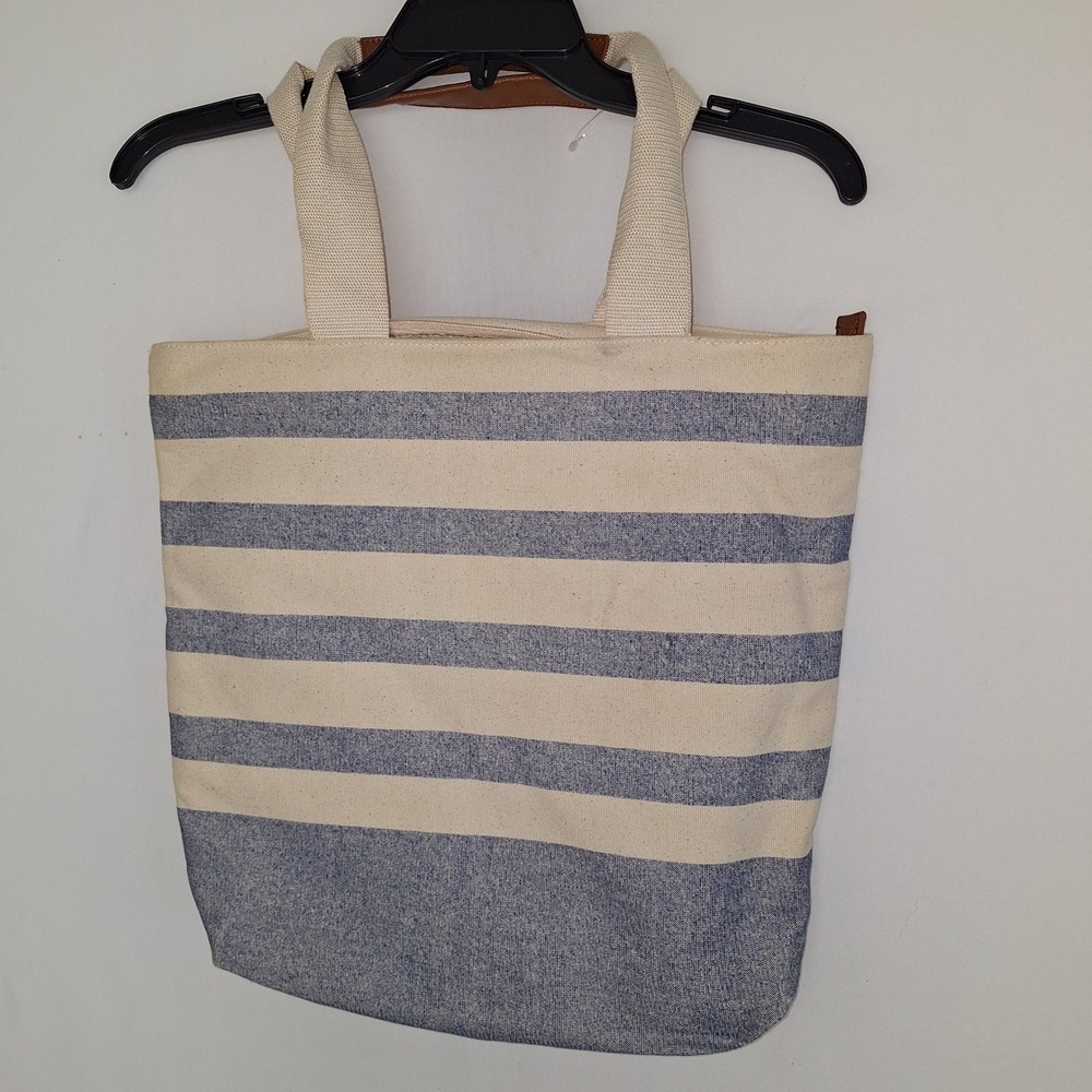 Cottagecore Quiet Luxury Minimalist Coastal Canvas Tote Bag Bath & Body Works OS